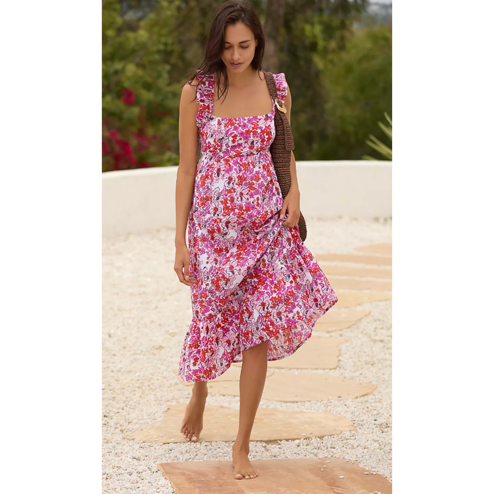 New Ro's Garden Becky Midi Dress - XL